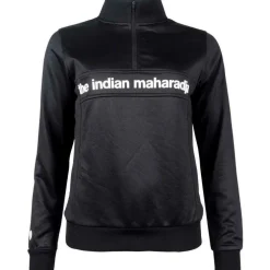 The Indian Maharadja Poly Terry Half Zip hockeytrui dames black