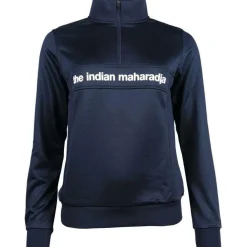 The Indian Maharadja Poly Terry Half Zip hockeytrui dames navy