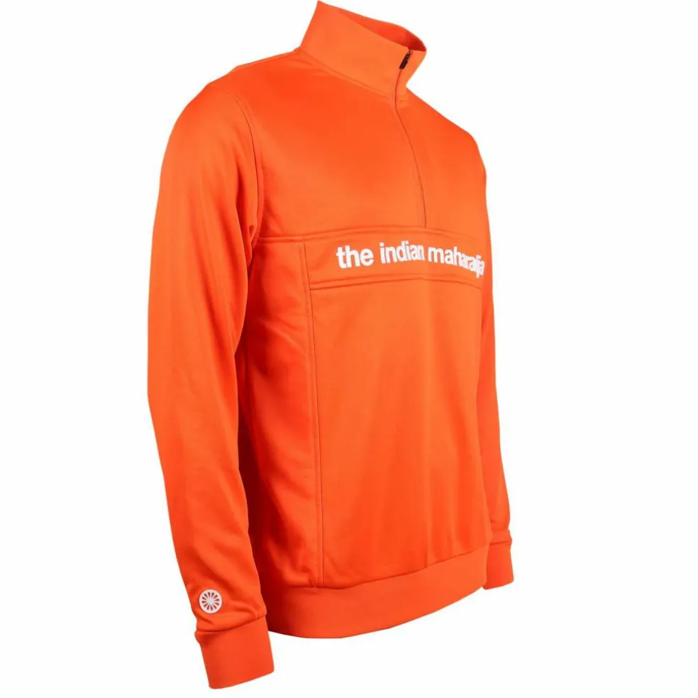 The Indian Maharadja Poly Terry hockeytrui heren orange
