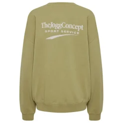 TheJoggConcept Rubi sweater heren split pea