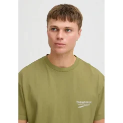 TheJoggConcept Sasa shirt heren split pea