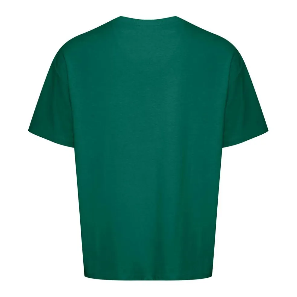 TheJoggConcept Silas Logo shirt heren evergreen