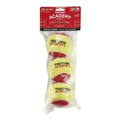 Tretorn Academy Stage 3 tennisballen 3-pack rood geel