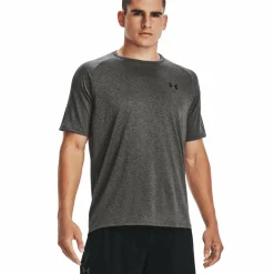 Under Armour  Tech 2.0 shirt heren carbon heather black