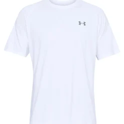 Under Armour  Tech 2.0 sportshirt heren white overcast grey