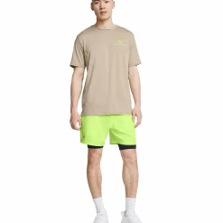 Under Armour  Vanish Woven 2-in-1 short heren morph green black
