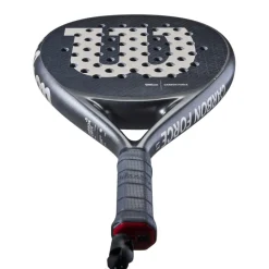 Wilson Carbon Force It padel racket black