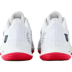 Wilson Hurakn 2.0 padelschoenen dames white deja vu blue wilson red