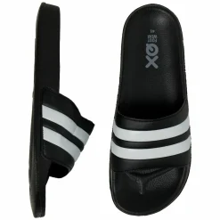 XQ 000121994002 slippers heren black white