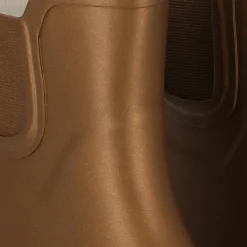 XQ Chelsea regenlaarzen dames bronze metallic