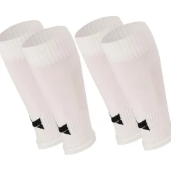 Xtreme Sockswear  Pro Footless Soccer sleeves white 2-pack