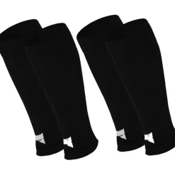 Xtreme Sockswear Pro Footless Soccer sleeves black 2-pack