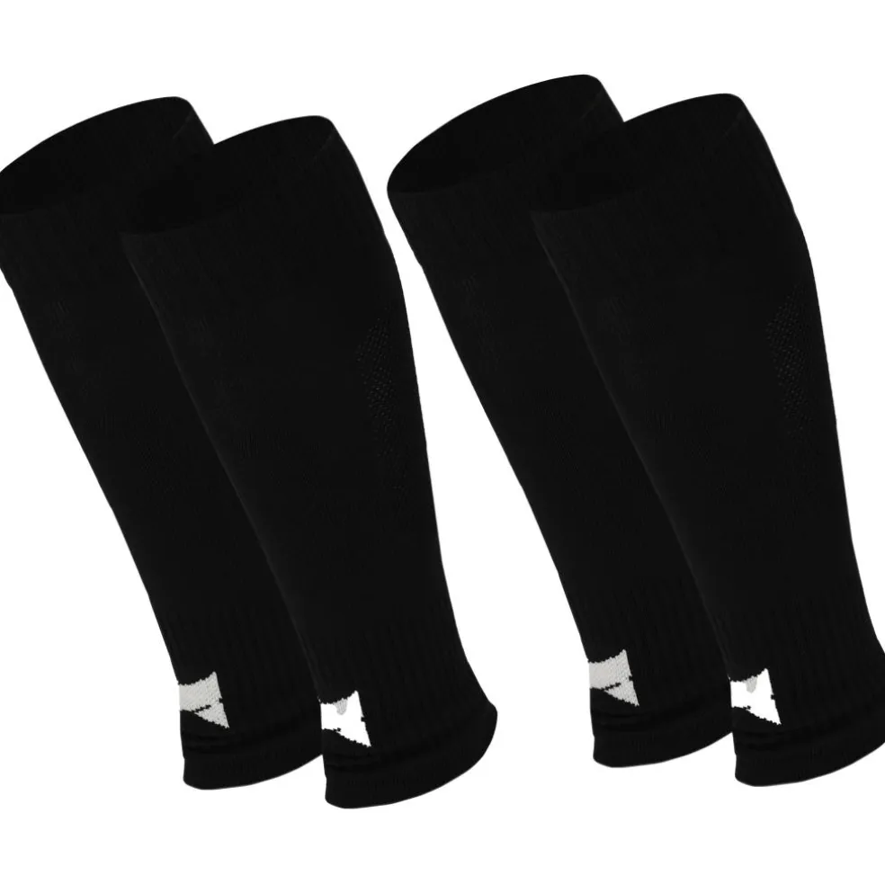 Xtreme Sockswear Pro Footless Soccer sleeves black 2-pack