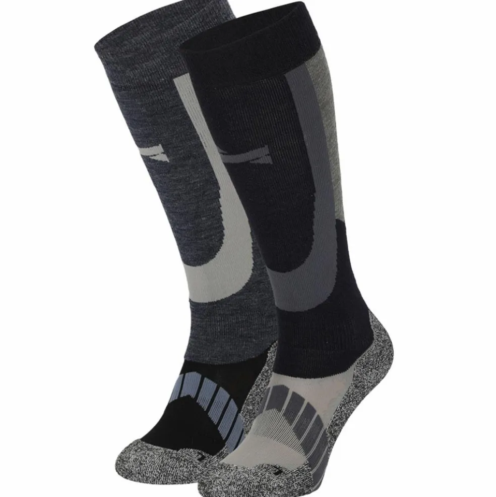 Xtreme Sockswear skisokken navy 2-pack